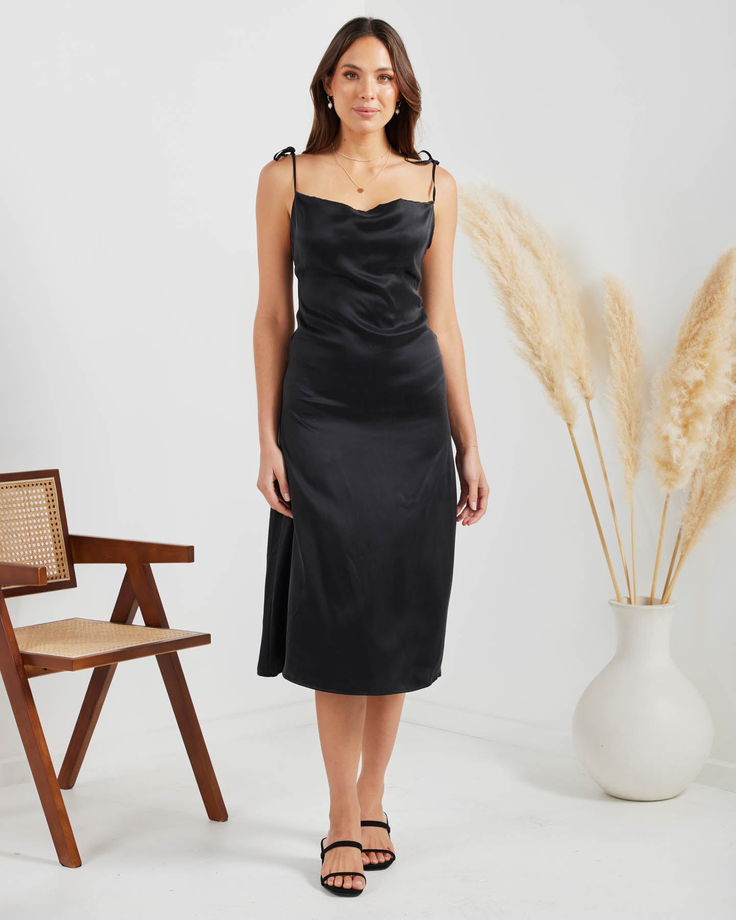 Women's Designer Organic Silk Maxi Dress | Shop NOEMA